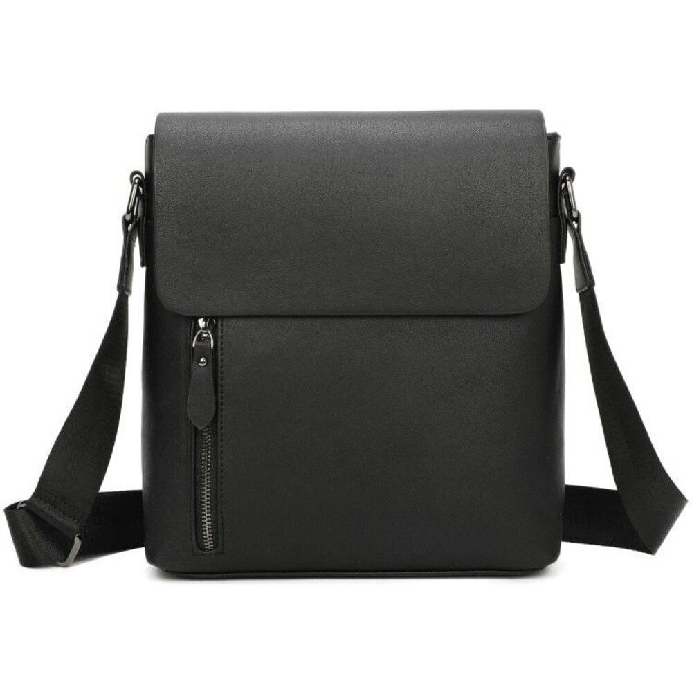 Women Black Medium Crossbody Shoulder Bag Messenger Bag Work Bag